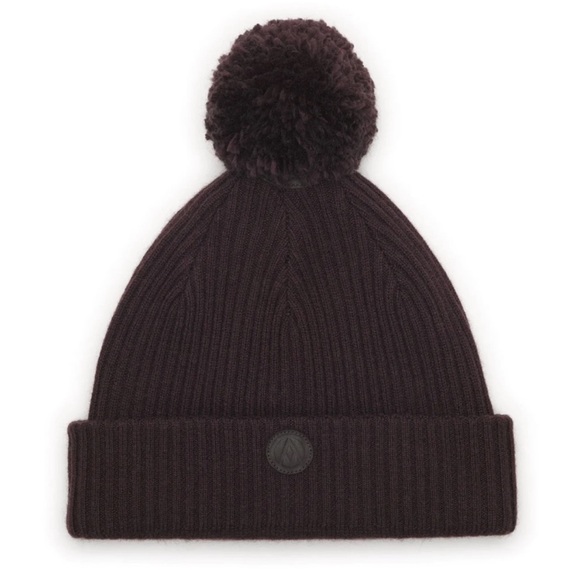 Alps & Meters Cashmere Classic Pom Hat - Picture 1 of 3